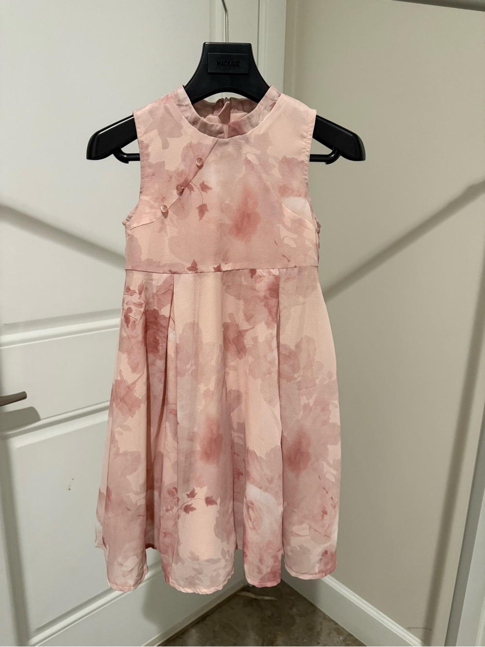 Dazy Kids Girls' Pink Floral Fit-and-Flare Dress size 4T